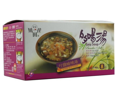多喝湯 韓式竹鹽酸辣湯(每盒內含8份隨身包) – 純素 無味精 無防腐劑 高地 川田佳