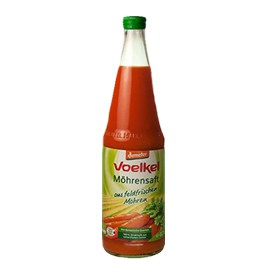 德國【維可Voelkel】生機胡蘿蔔汁Demeter(700ml)，整箱6瓶優惠組。 100%原裝進口 歐洲最大生機果汁廠