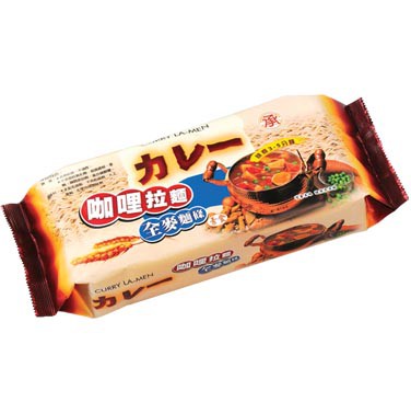 承昌素食咖哩拉麵(全麥細麵/純素)