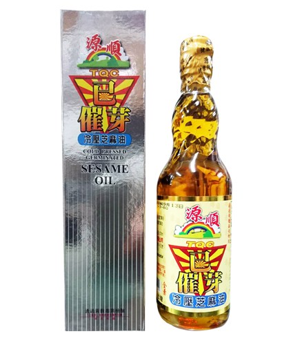 已催芽冷壓芝麻芽油(570ml) 