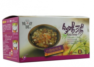 多喝湯 韓式竹鹽酸辣湯(每盒內含8份隨身包) – 純素 無味精 無防腐劑 高地 川田佳 多喝湯 韓式竹鹽酸辣湯(每盒內含8份隨身包) – 純素 無味精 無防腐劑 高地 川田佳