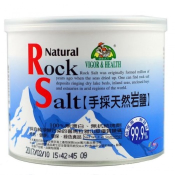 有機廚房 [手採天然岩鹽/600g]來自喜馬拉雅山脈優質鹽礦，100%無漂白，無抗結塊劑