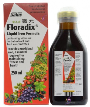 鐵元草本滋補液---德國原裝天然植物鐵劑 Floradix 250ml 鐵元草本滋補液---德國原裝天然植物鐵劑 Floradix 250ml