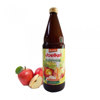 德國 維可 Voelkel 生機蘋果醋 Demeter (750ml)，100%原裝進口，歐洲最大生機果汁廠