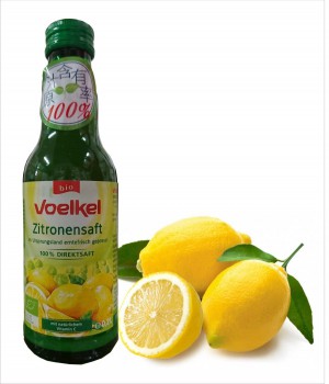 德國【維可Voelkel】生機檸檬汁Demeter(200ml)無糖 100%原裝進口，歐洲最大生機果汁廠