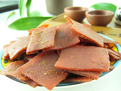 薄片豆干 (素食可)